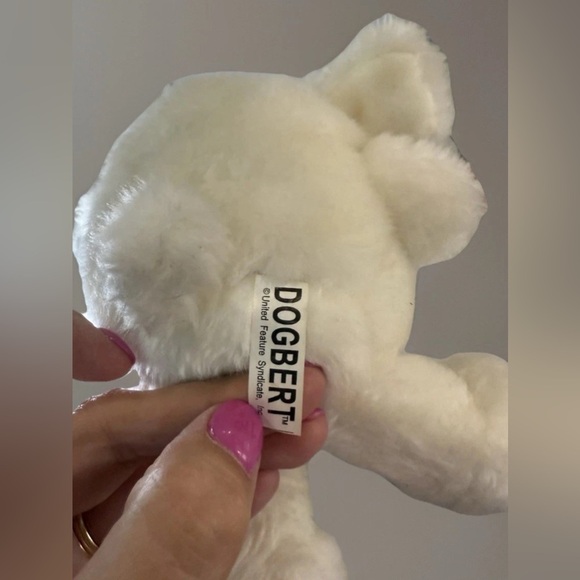 DILBERT DOG DOGBERT WITH ORIGINAL BOX PLUSH STUFFED ANIMAL 4" - Picture 4 of 6